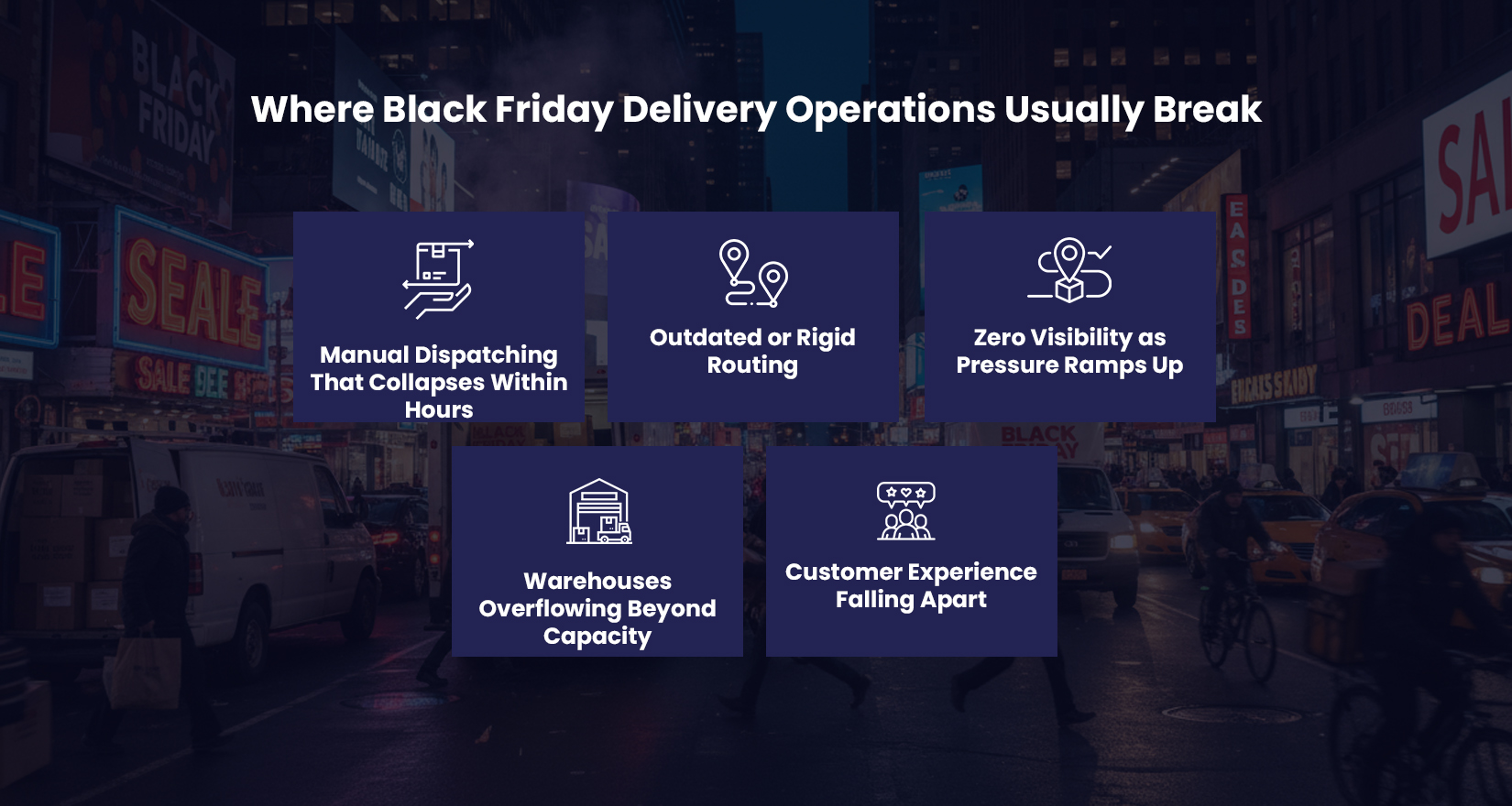 Where Black Friday Delivery Operations Usually Break