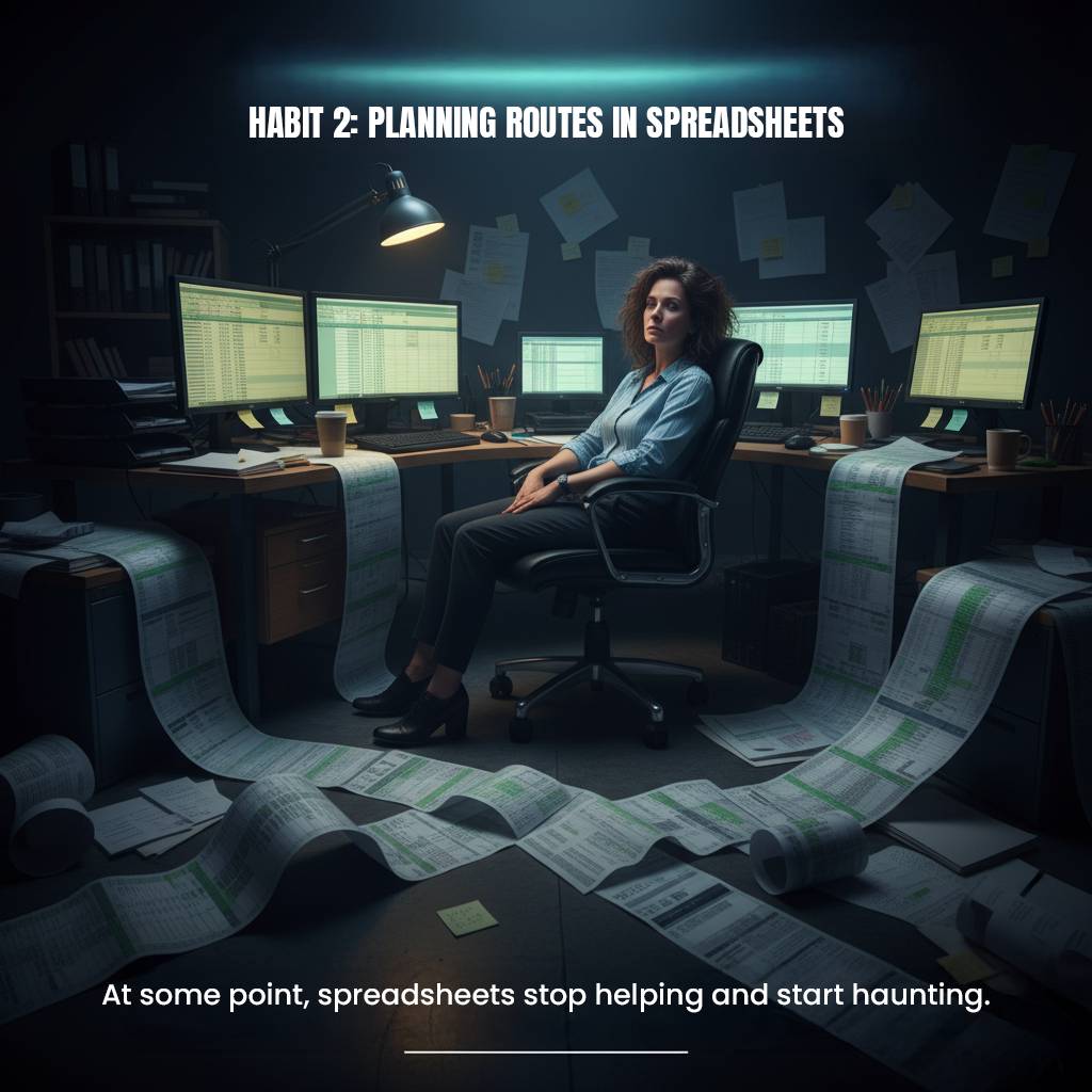 Habit 2: Planning Routes with Spreadsheets