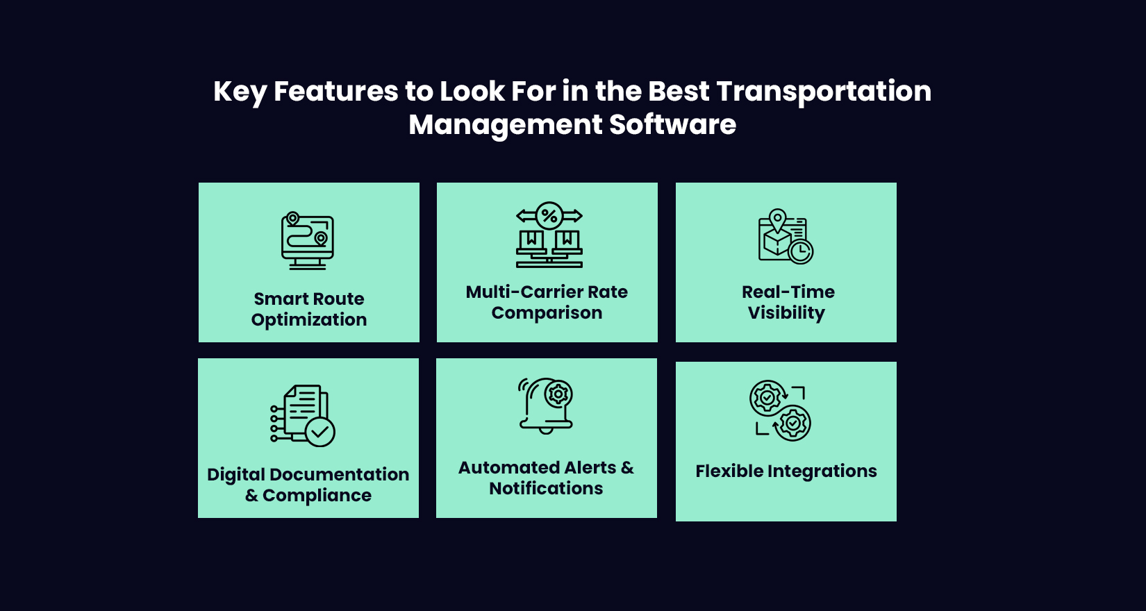 Key Features to Look For in the Best Transportation Management Software