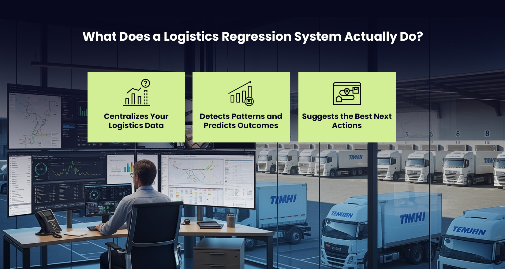 What Does a Logistics Regression System Actually Do?