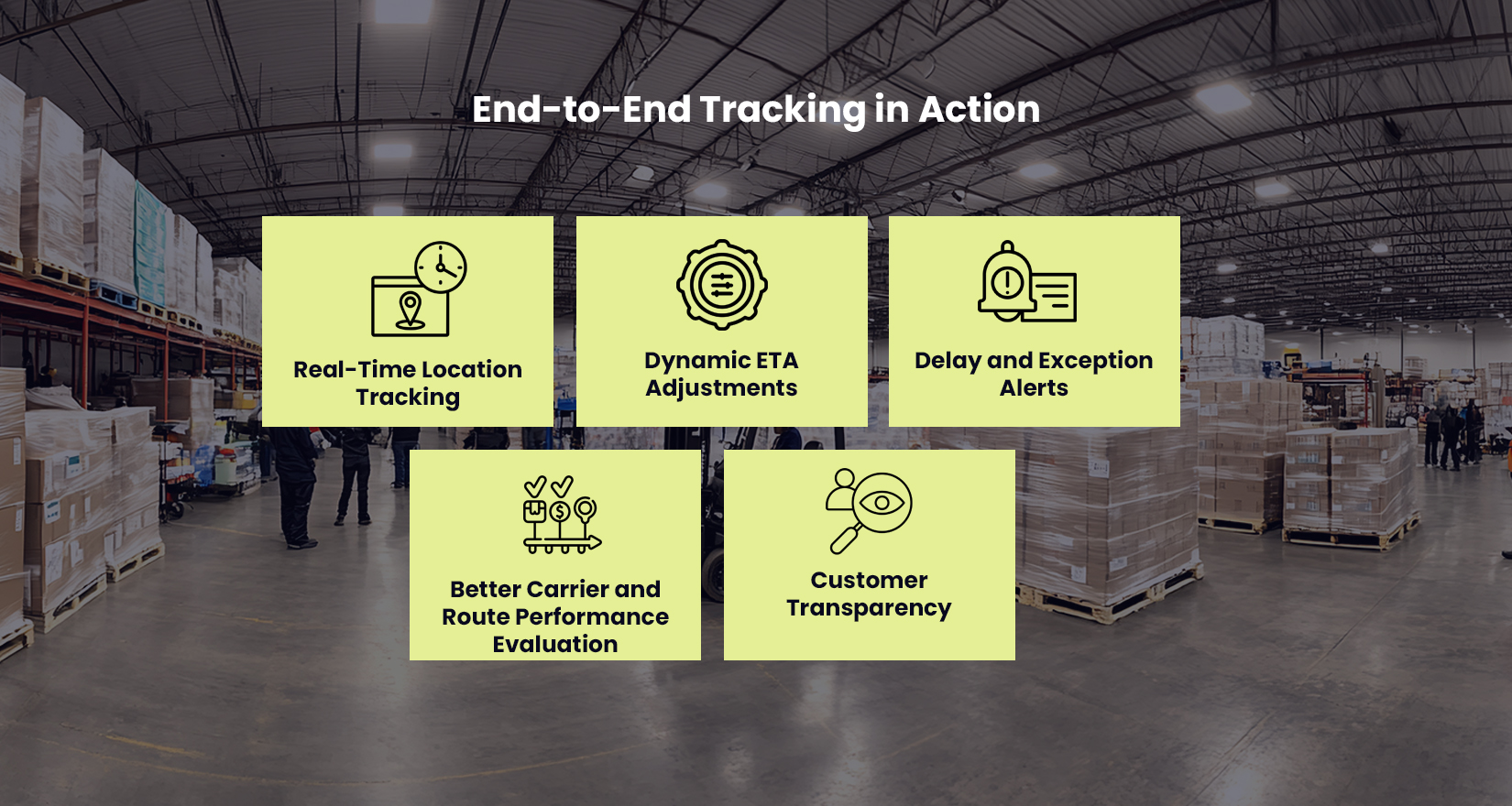 End-to-End Tracking in Action