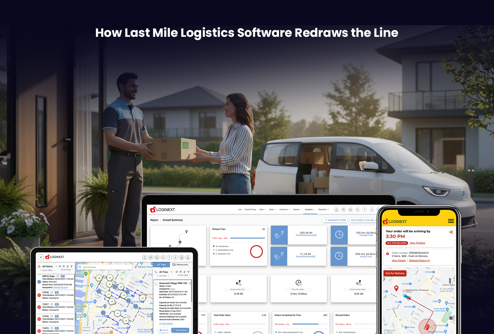 How Last Mile Logistics Software Redraws the Line 