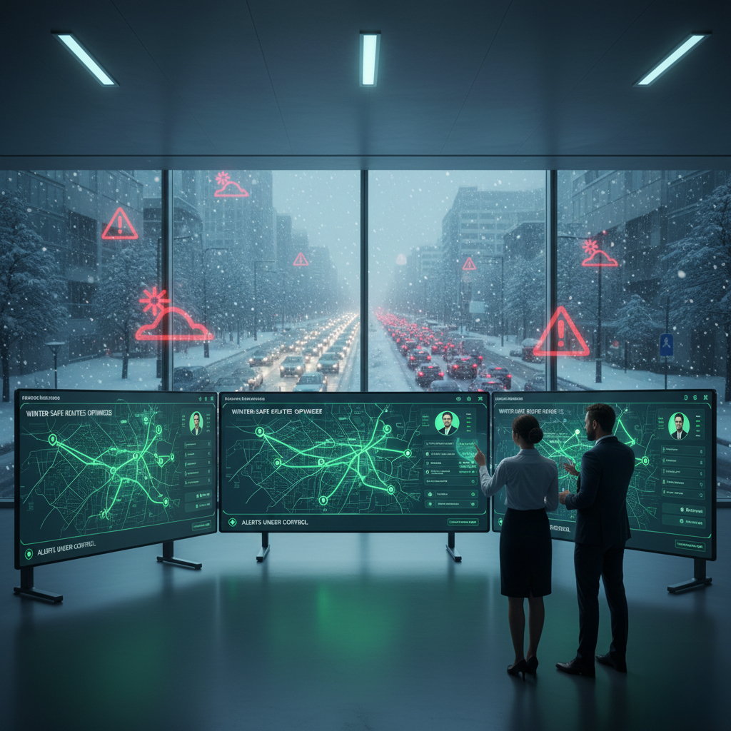 What Makes Courier Software Mission-Critical in Winter