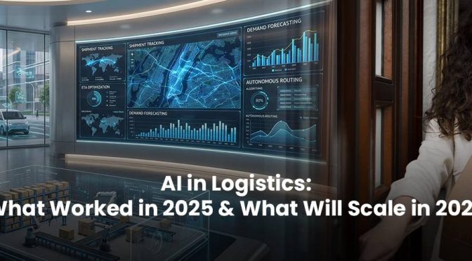 AI in Logistics: What Worked in 2025 & What Will Scale in 2026