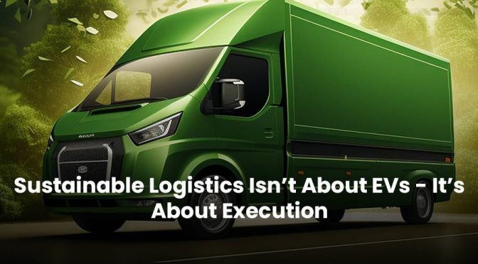 Sustainable Logistics Isn’t About EVs – It’s About Execution