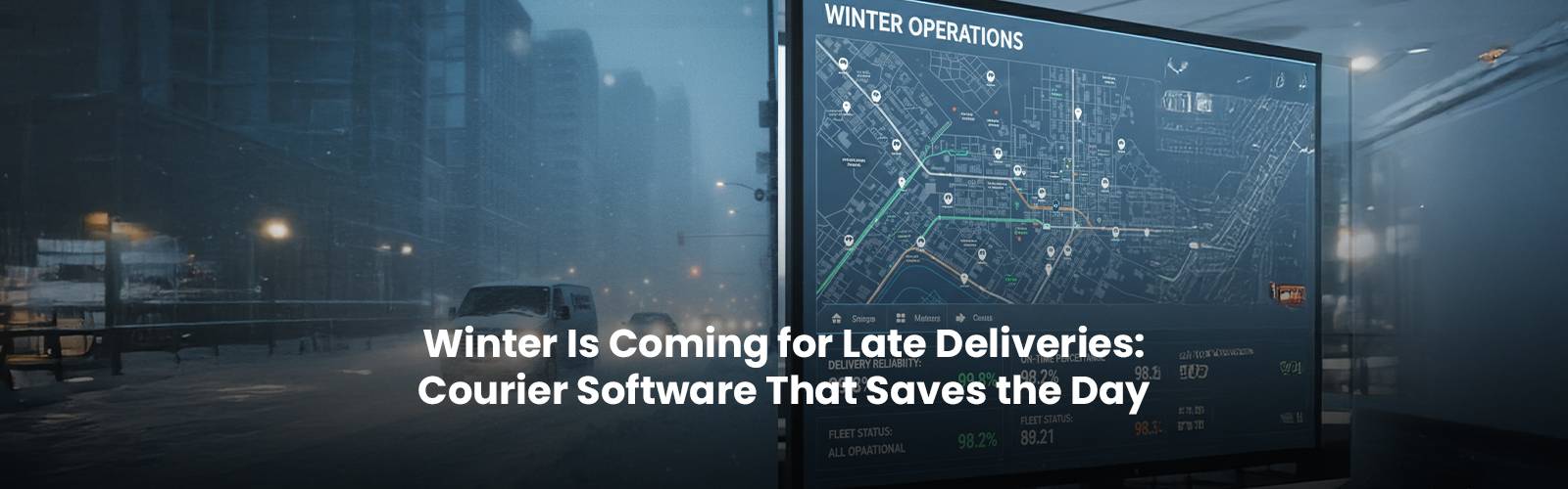 Winter Is Coming for Late Deliveries: Courier Software That Saves the Day