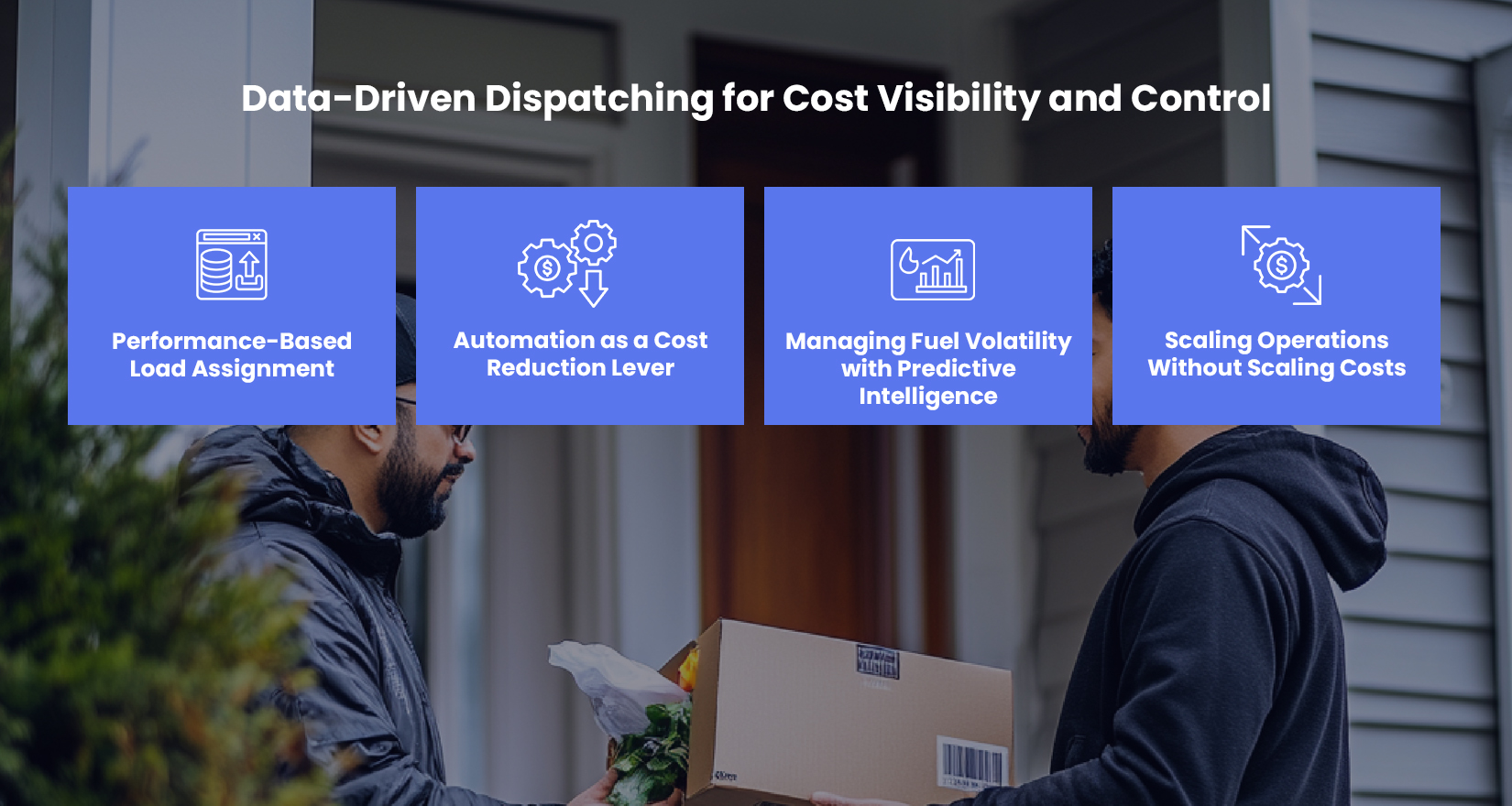 Data-Driven Dispatching for Cost Visibility and Control