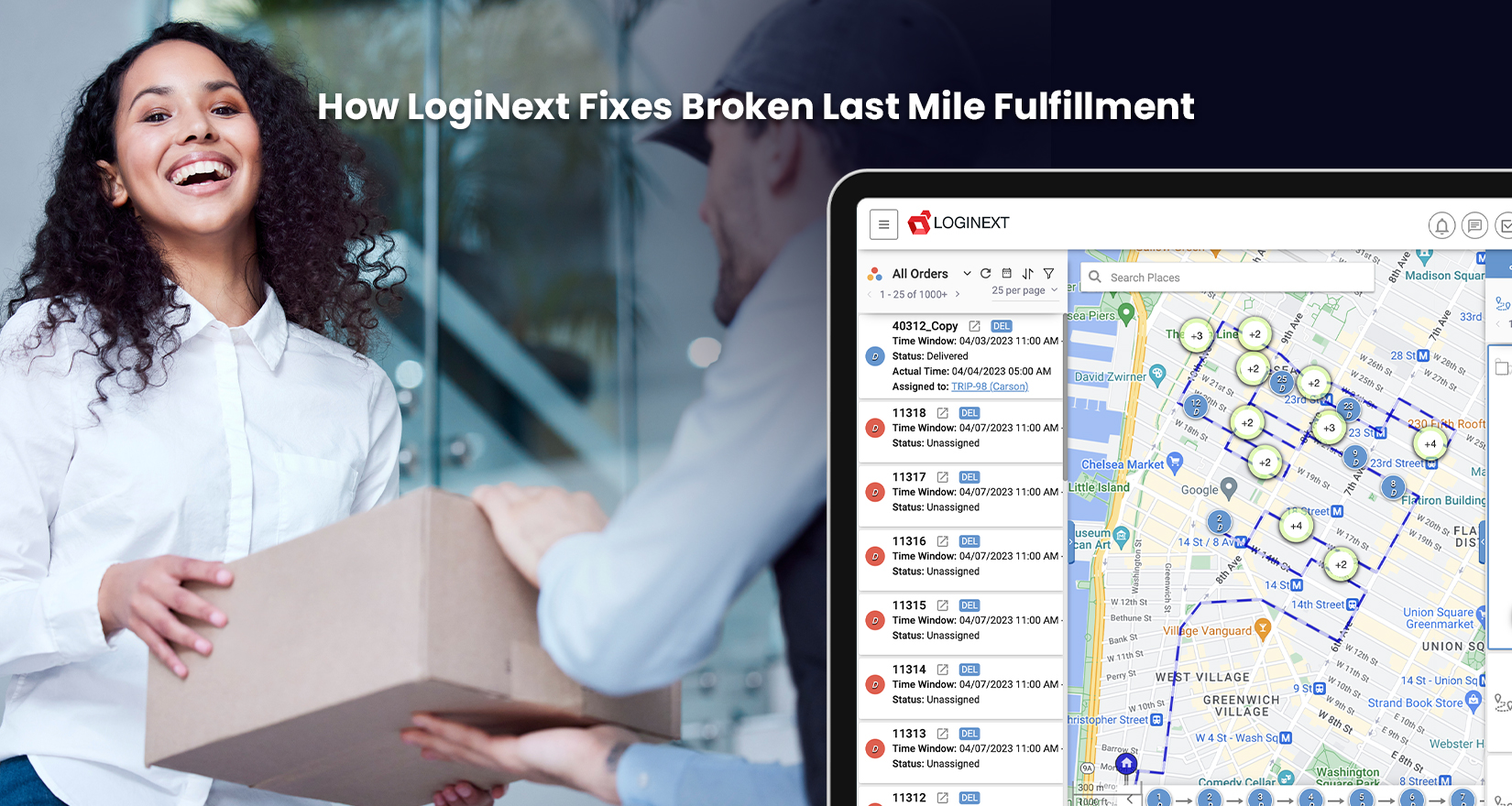 How LogiNext Fixes it