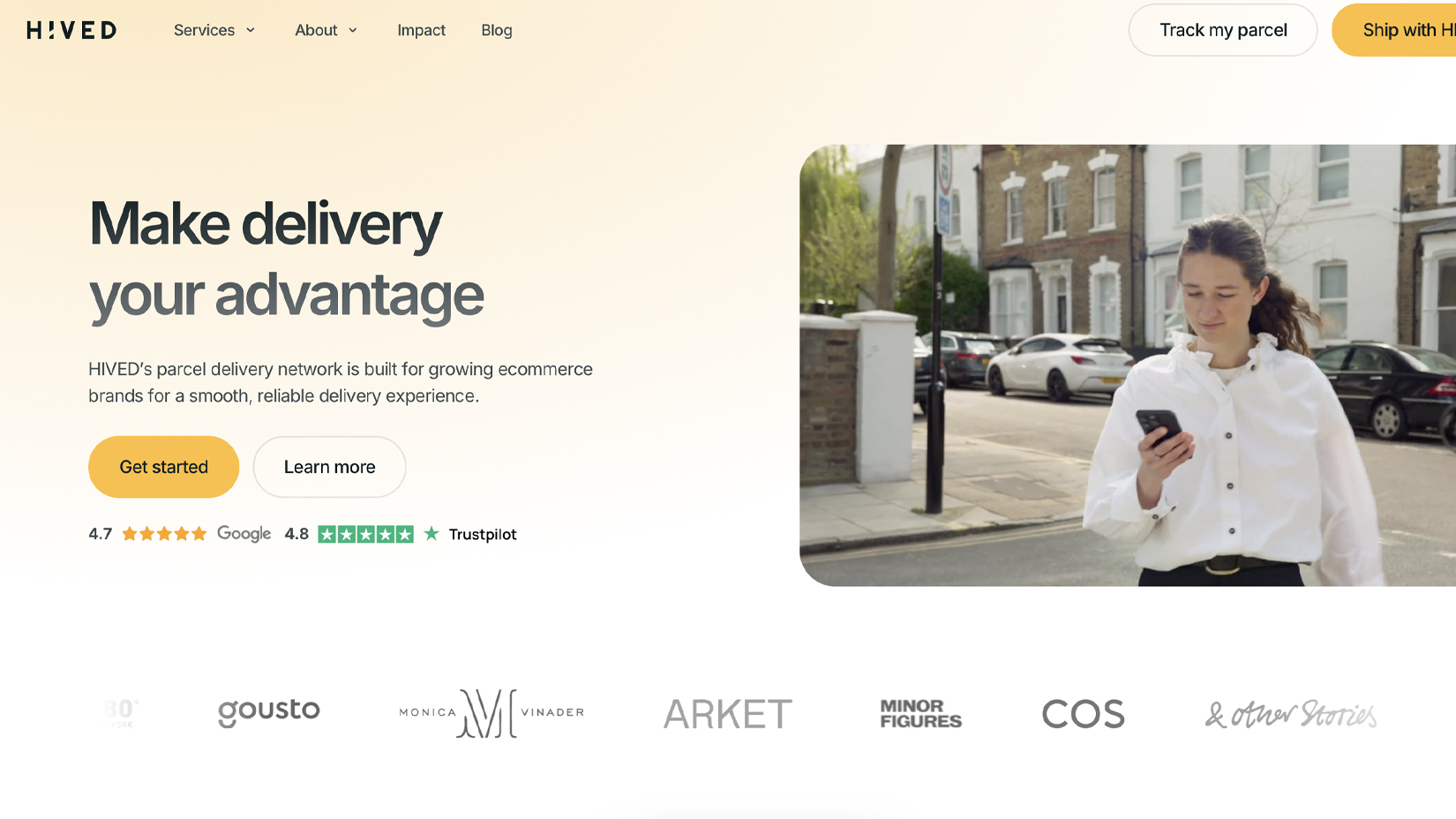 Hived: AI Routing Meets Sustainable Delivery