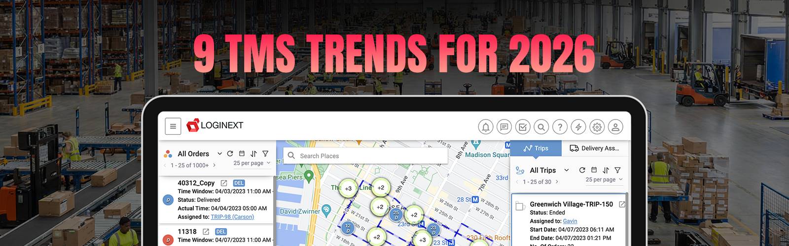 The Next Phase of Transportation Technology: 9 TMS Trends for 2026 for transportation management