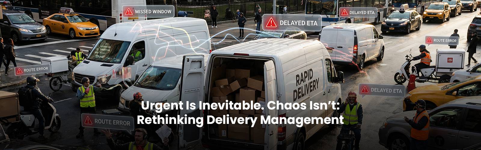 Urgent Is Inevitable. Chaos Isn’t: Rethinking Delivery Management with delivery management software