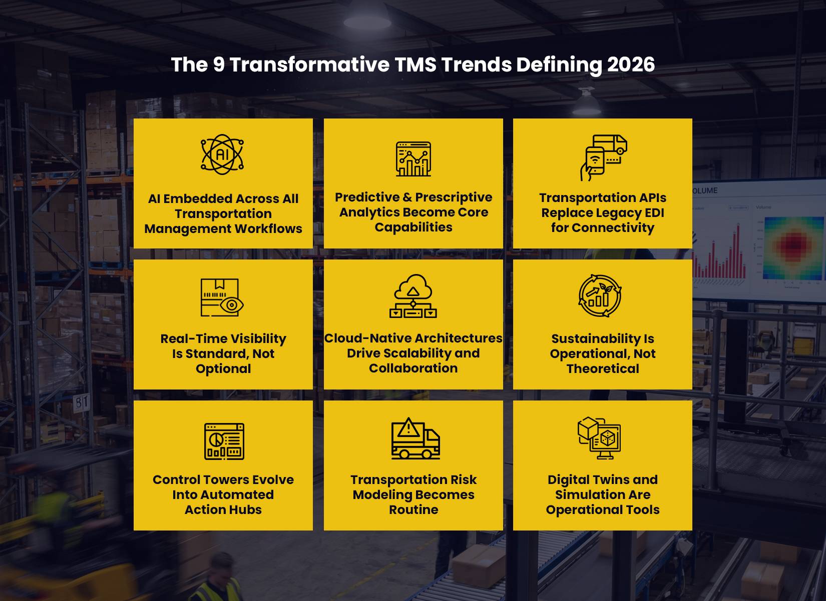 The 9 Transformative TMS Trends Defining 2026 for transportation management