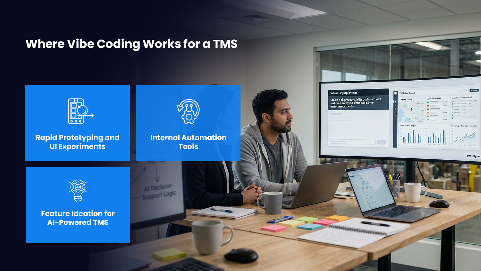 Where Vibe Coding Works for a TMS