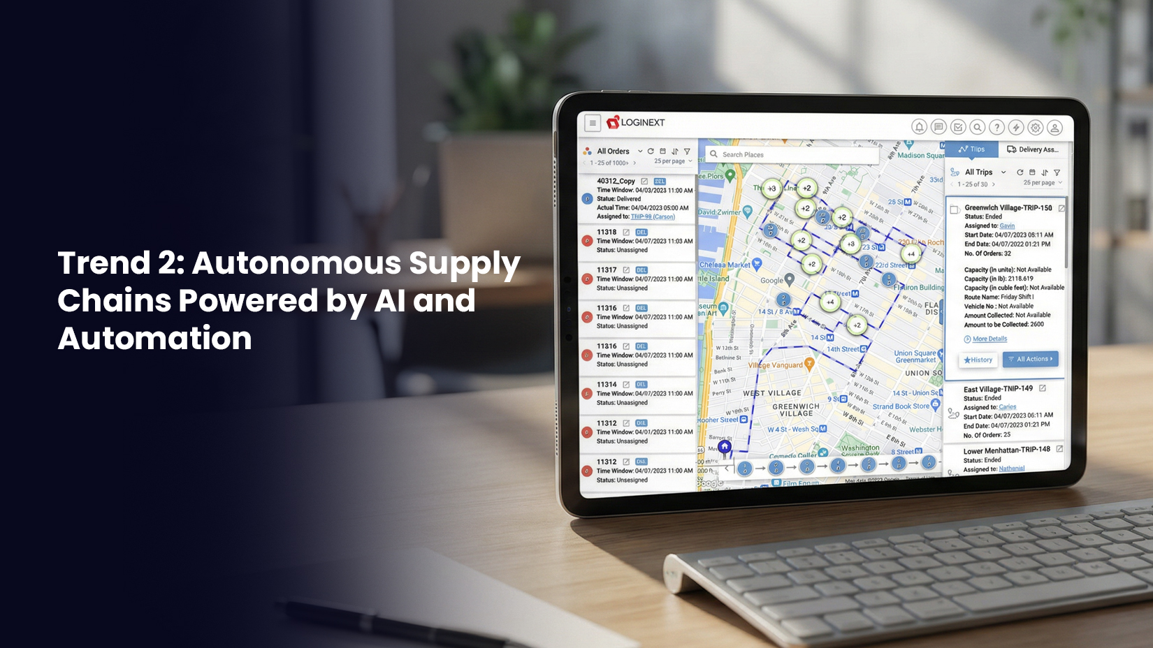 Trend 2: Autonomous Supply Chains Powered by AI and Automation 