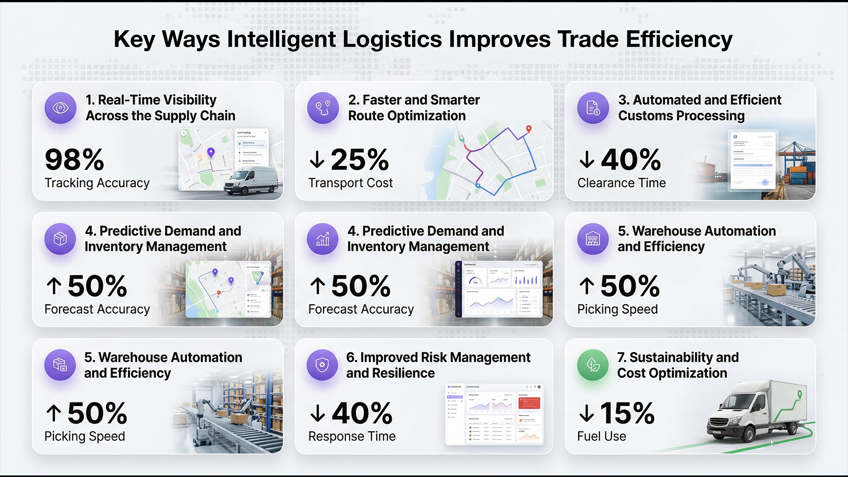 Key Ways Intelligent Logistics Improves Trade Efficiency