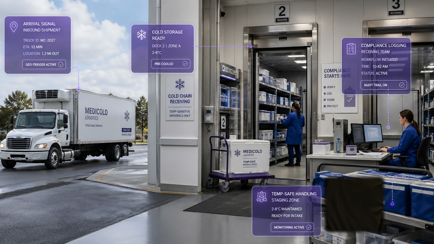 Use Case 4: Healthcare and Cold Chain Logistics