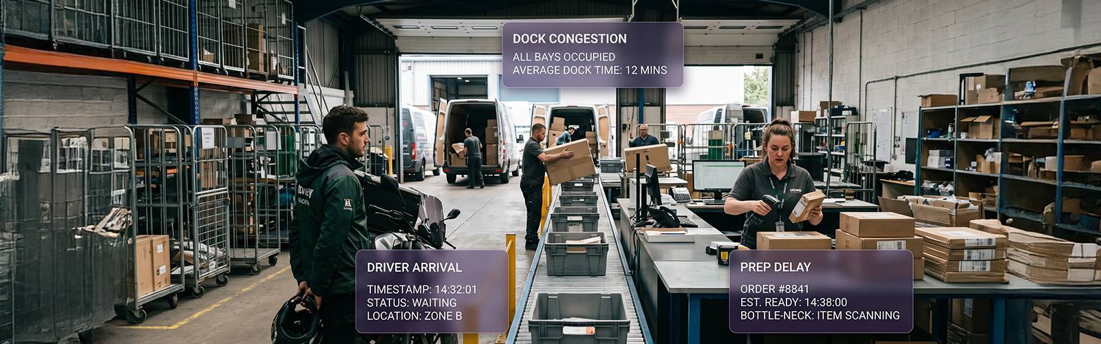 How to Eliminate Prep-to-Pickup Delays and Dock Bottlenecks loginext driver management software