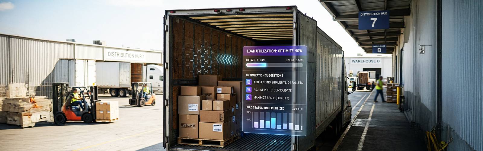 Stop Paying for Air: How Smart Load Planning Fixes Half-Empty Trailers