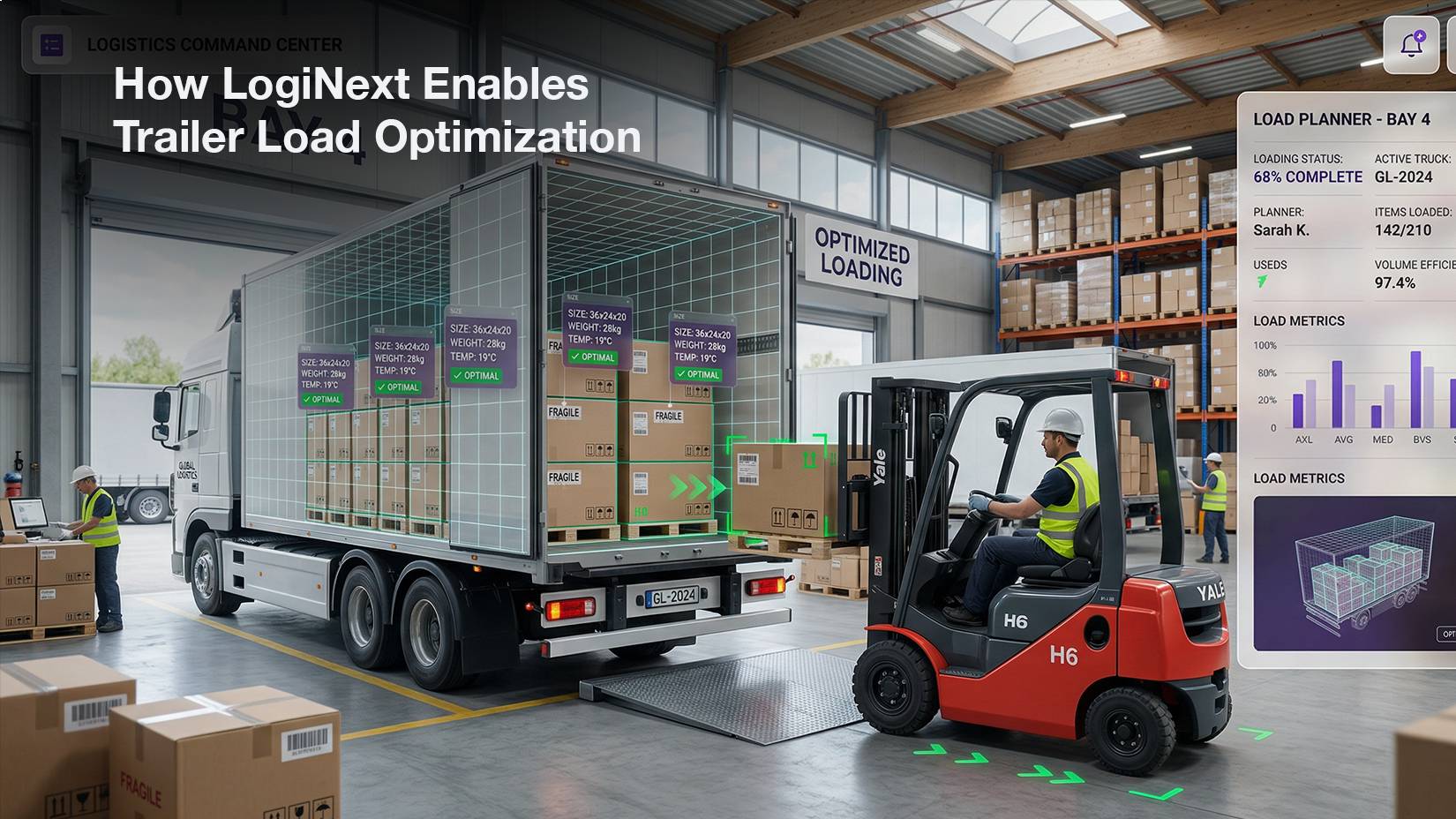 How LogiNext Enables Trailer Load Optimization