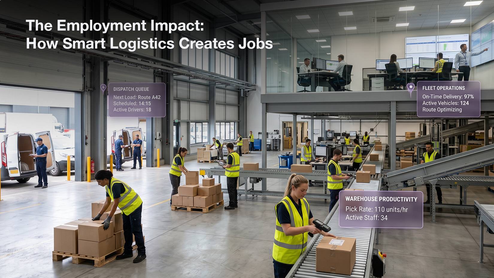 The Employment Impact: How Smart Logistics Creates Jobs