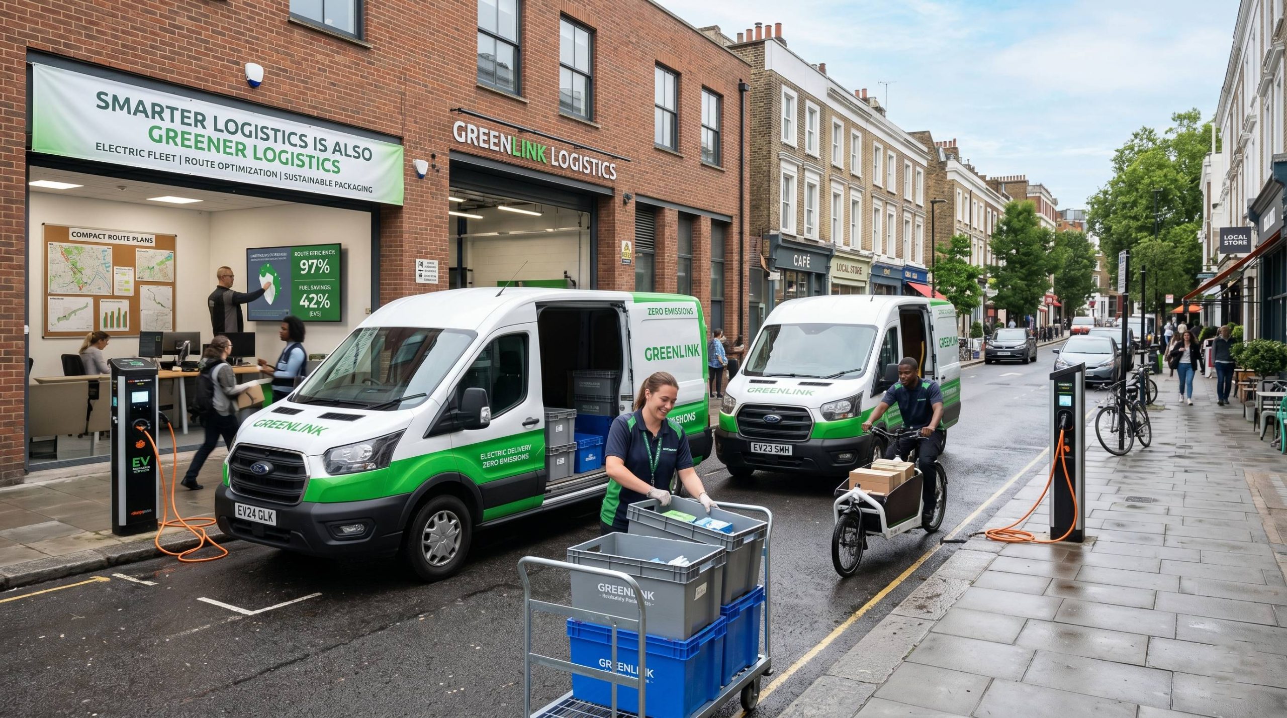 Smarter Logistics Is Also Greener Logistics