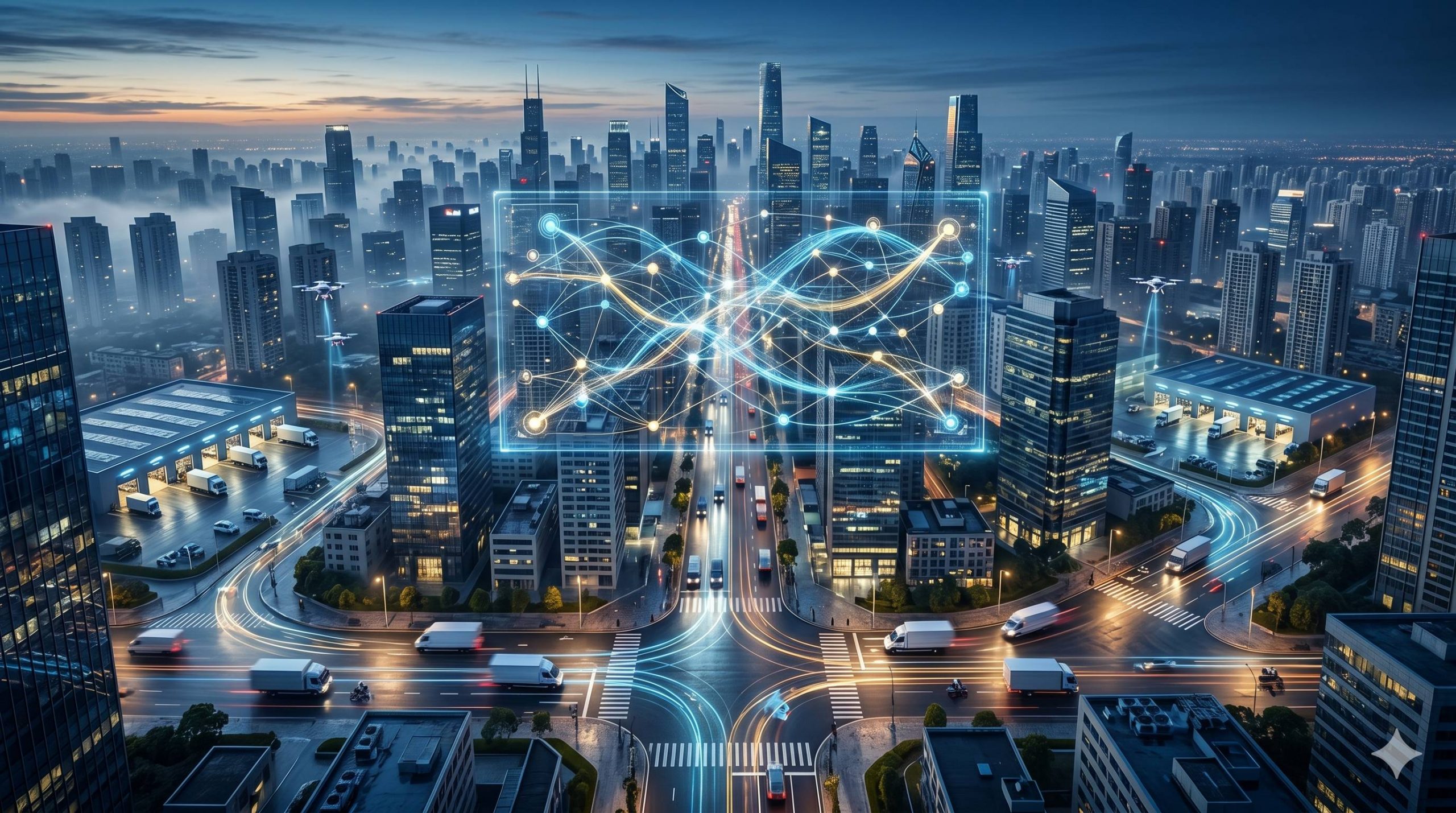 Halve Delivery Routes. Double Efficiency. Powered by LogiNext delivery software