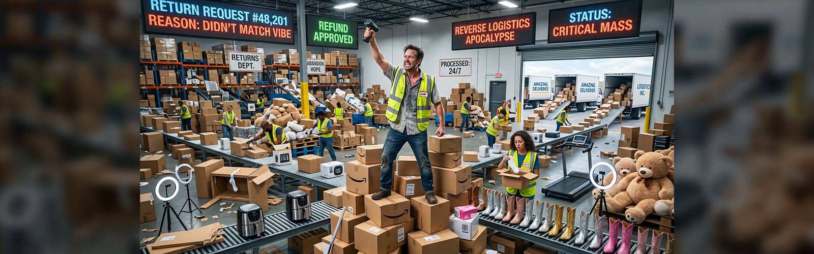 Reverse Logistics: Because Americans Return Everything Except Text Messages