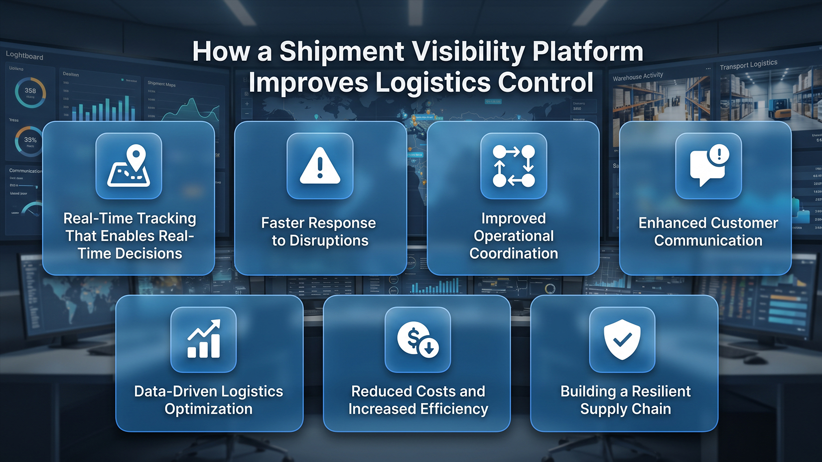 How a Shipment Visibility Platform Improves Logistics Control