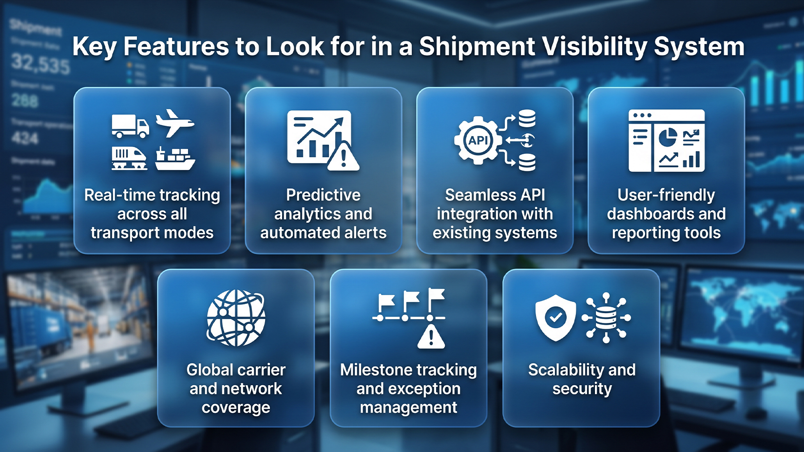 Key Features to Look for in a Shipment Visibility System