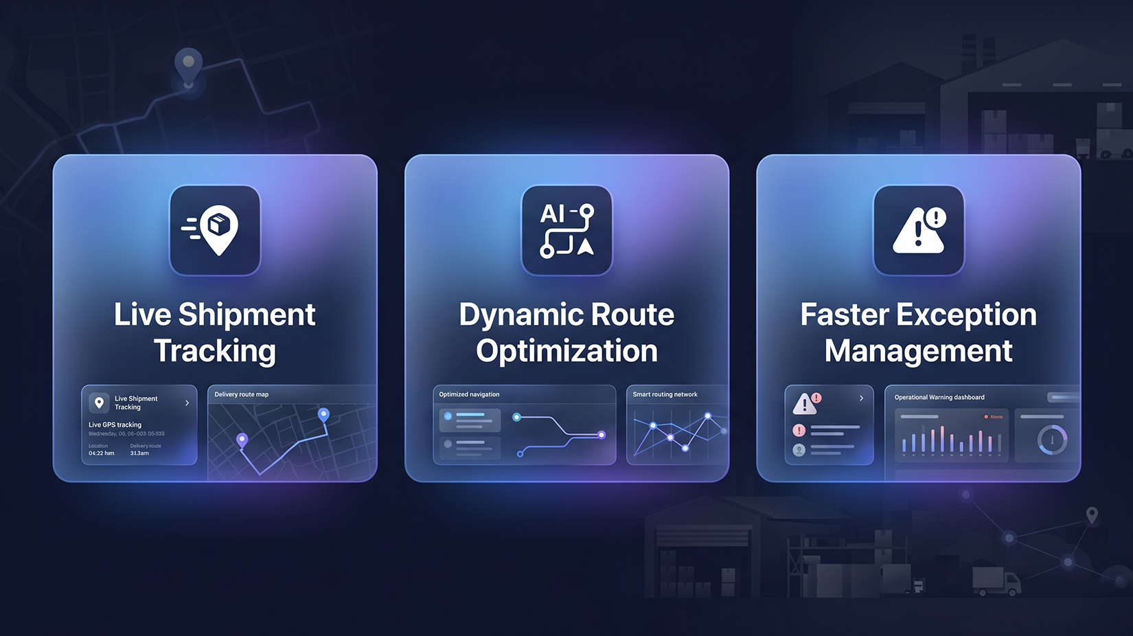 The Impact of Real-Time Visibility on Transportation