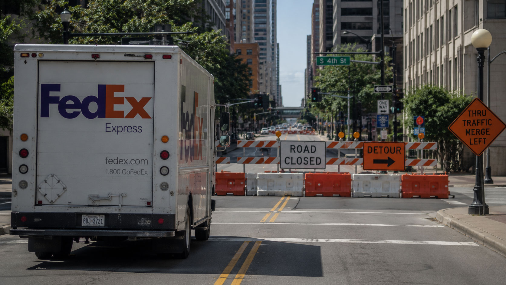 1:54 PM: "A Road Closure Changed Everything."