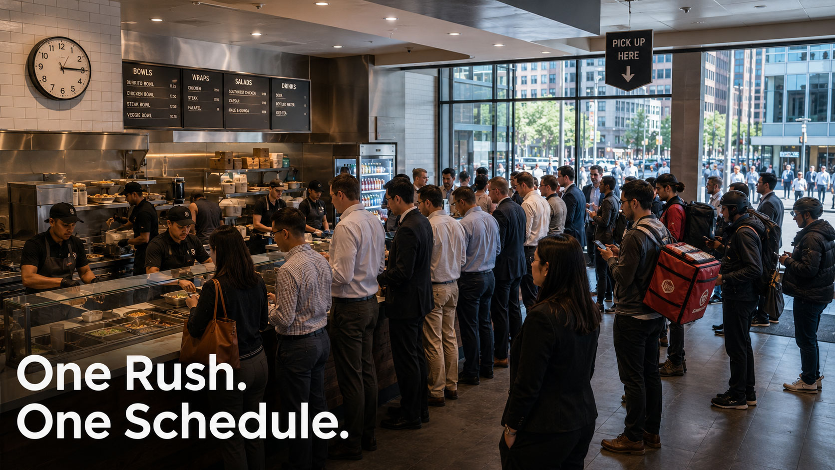 The Noon Rush Isn't Dead. It's Just Everywhere Now.