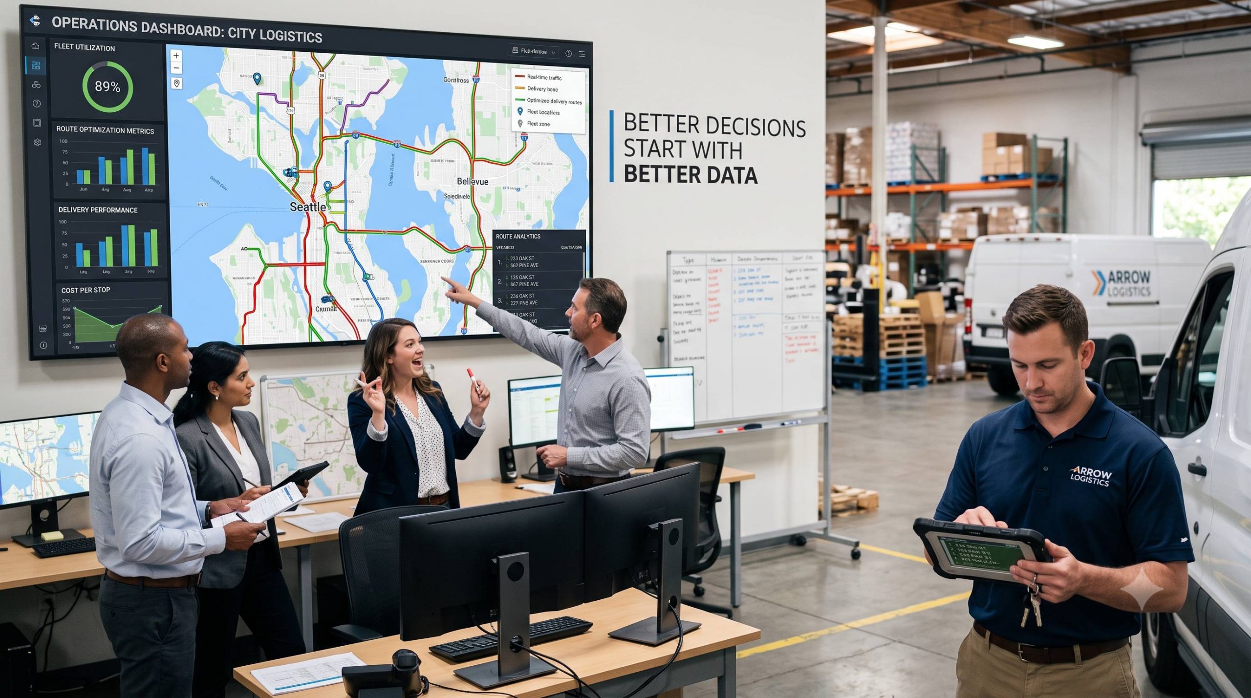 Better Decisions Start With Better Data with delivery software