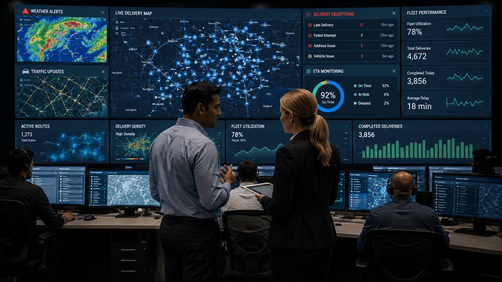 How Intelligent Logistics Software Reduces Cost per Drop
