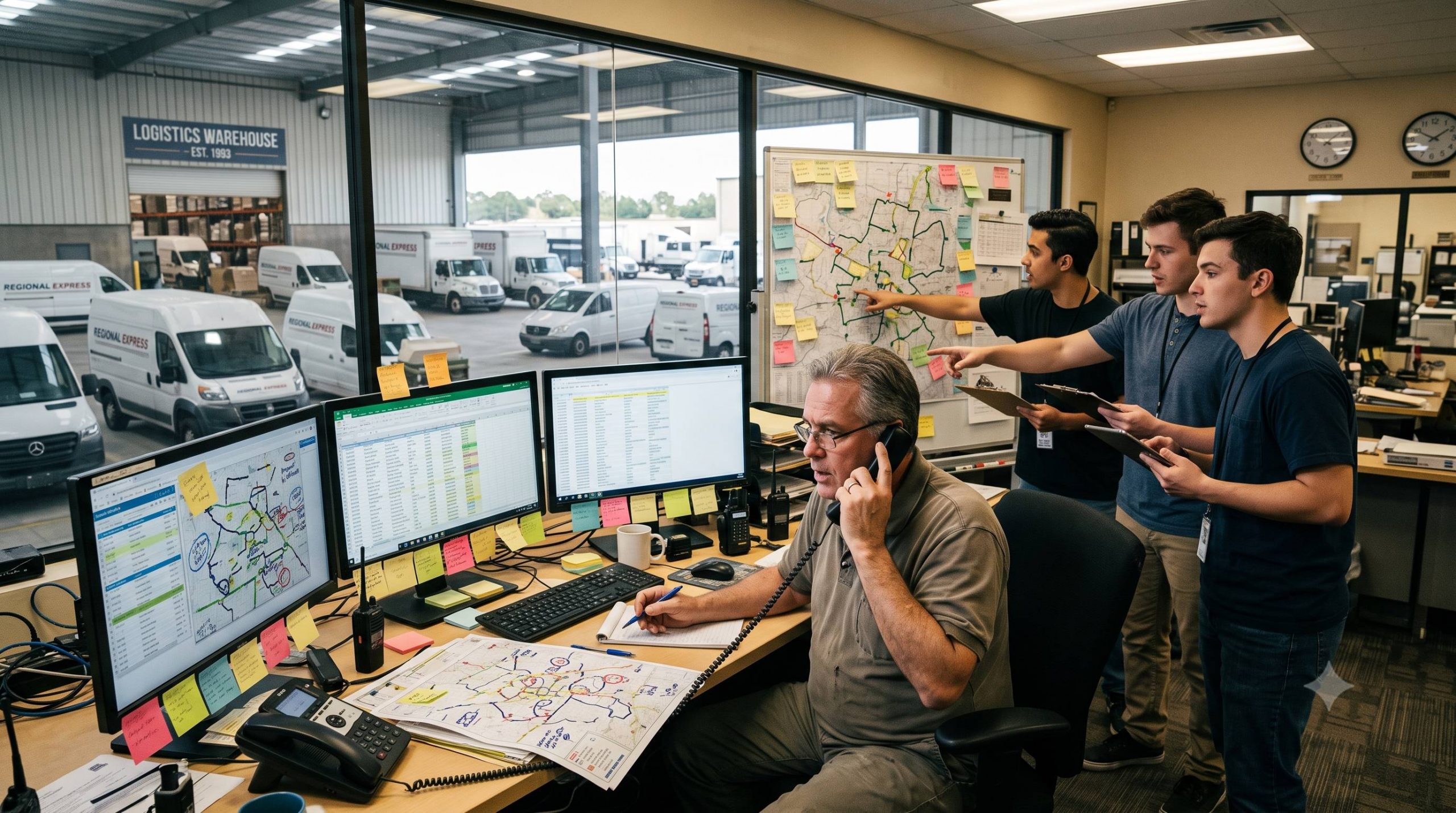 Heroics Don't Scale. Systems Do. Delivery management system