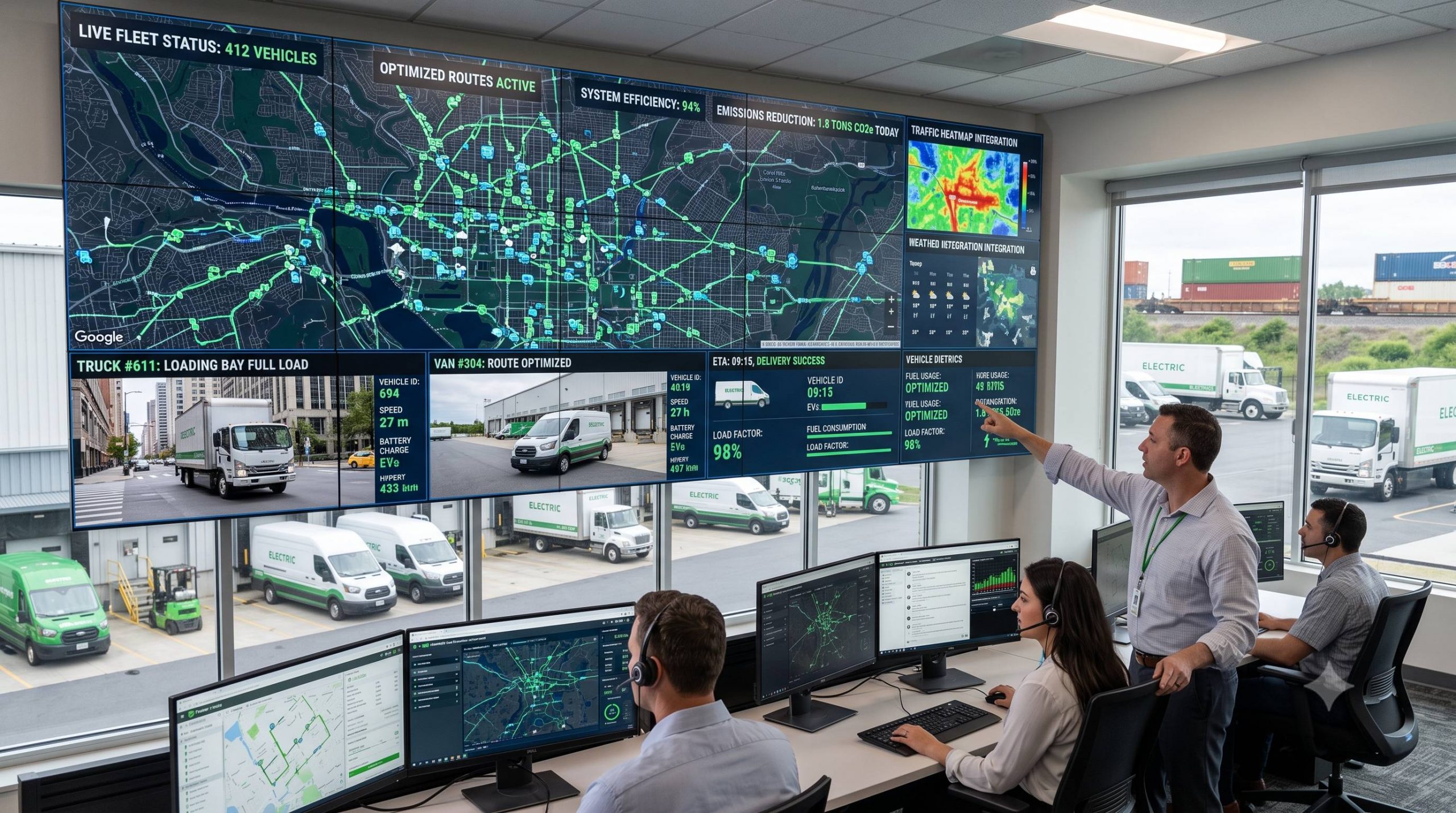 Smarter Transportation Lowers Carbon Emissions