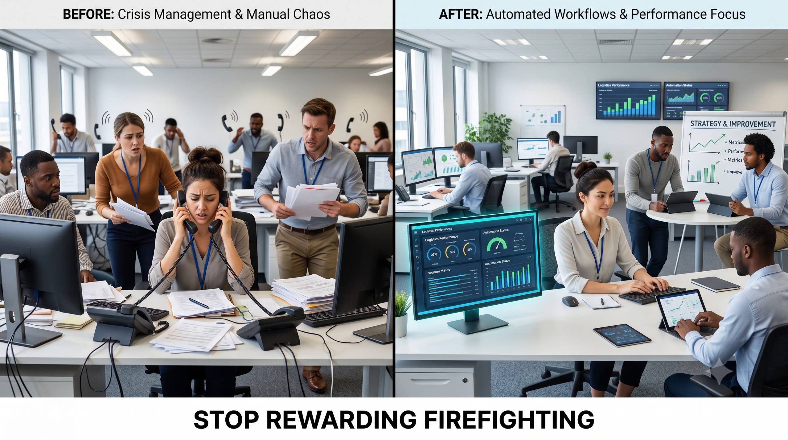 Stop Rewarding Firefighting