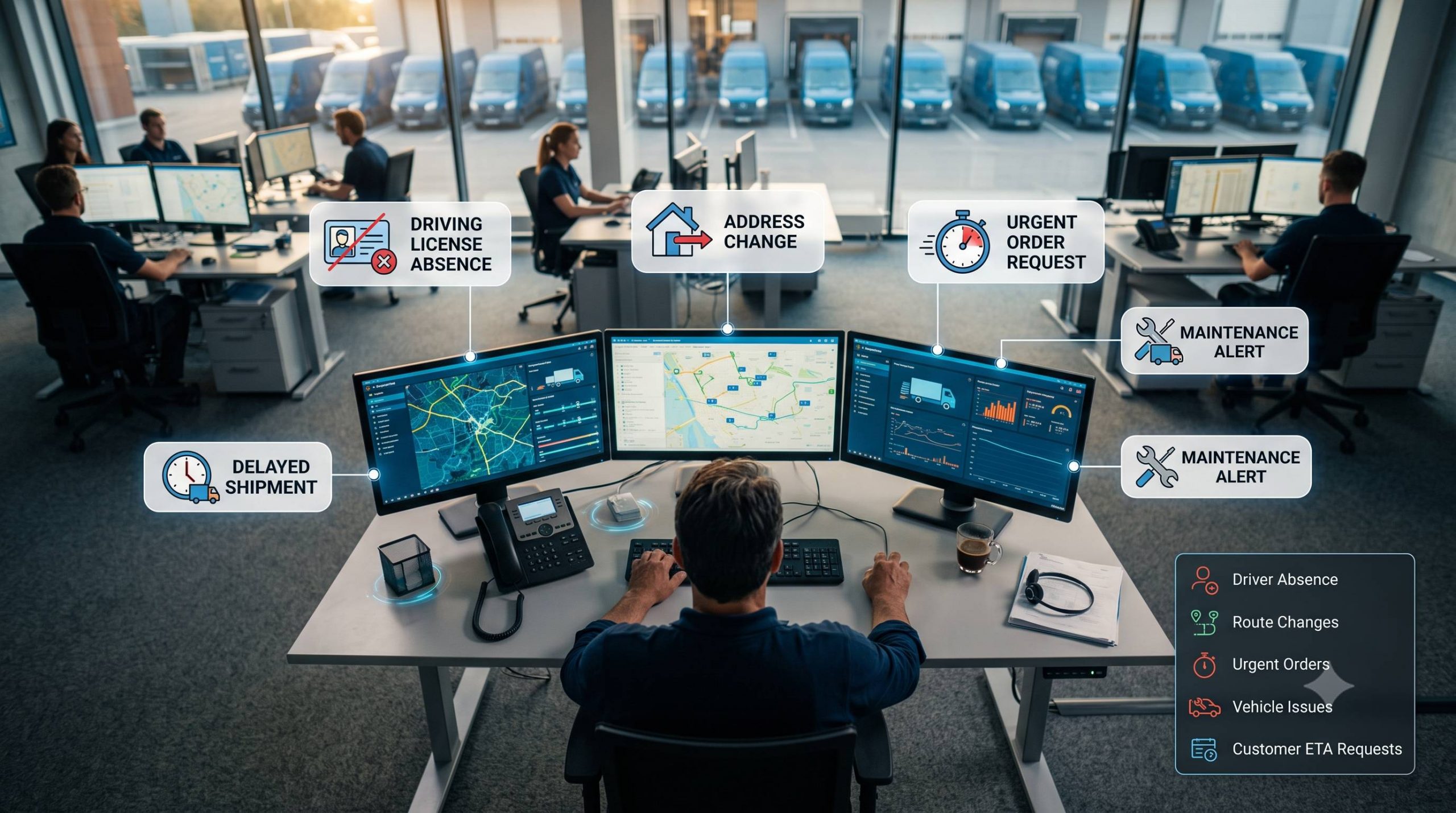The Dispatcher Is Expected to Fix Everything without a courier dispatch software