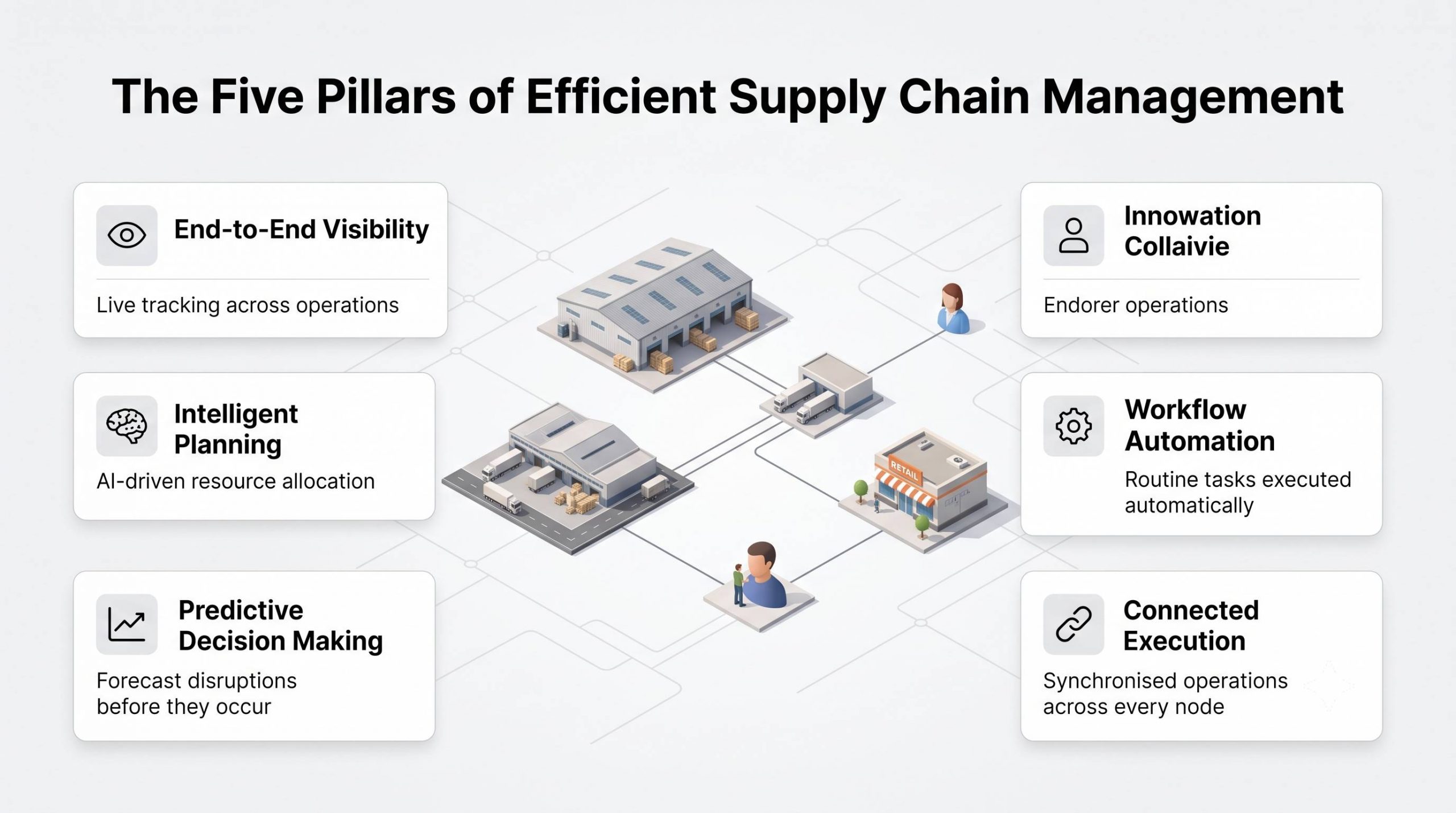 The Five Pillars of Efficient Supply Chain Management