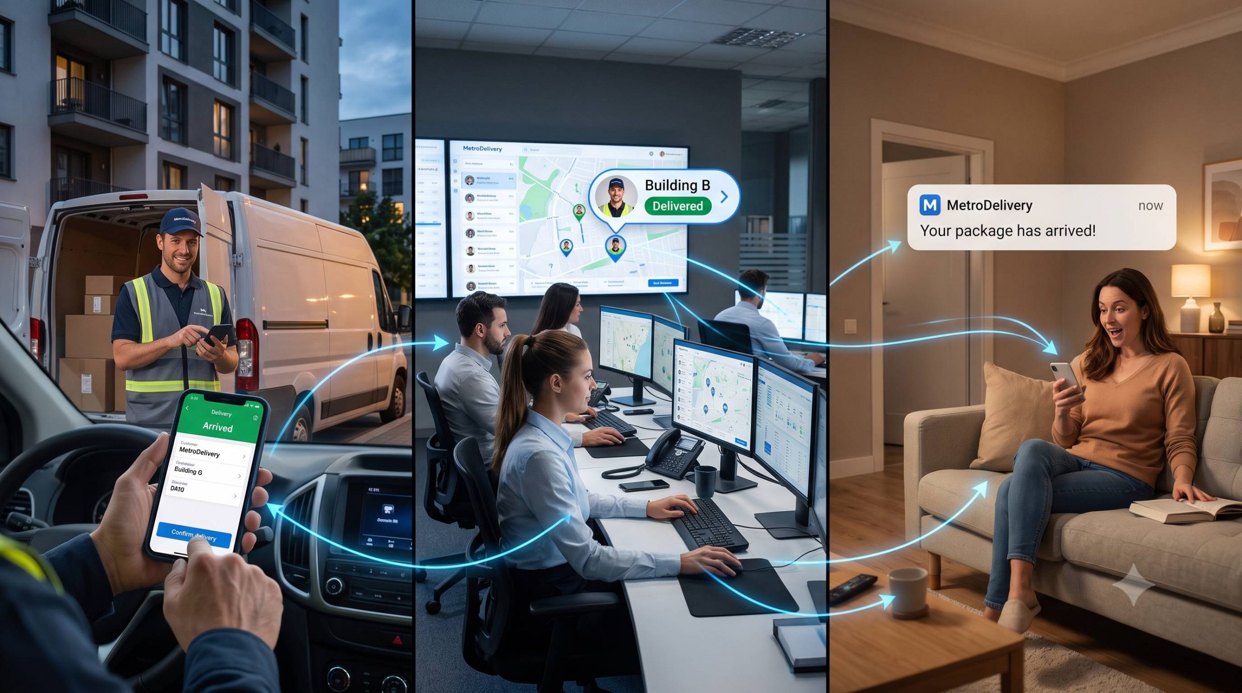 Visibility Shouldn't Depend on Constant Phone Calls. It should depend on the delivery software