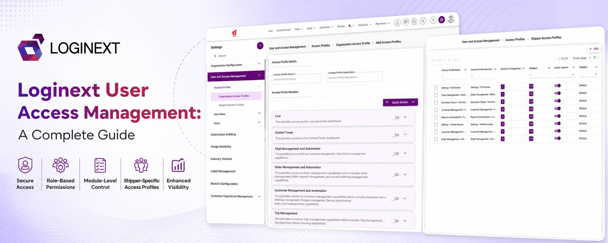 LogiNext User Access Management: A Complete Guide