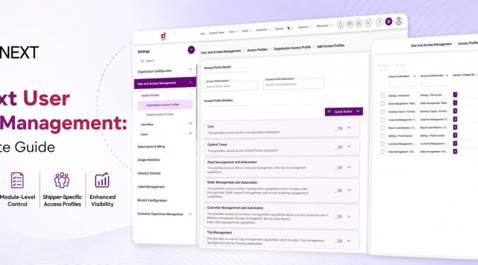 LogiNext User Access Management: A Complete Guide