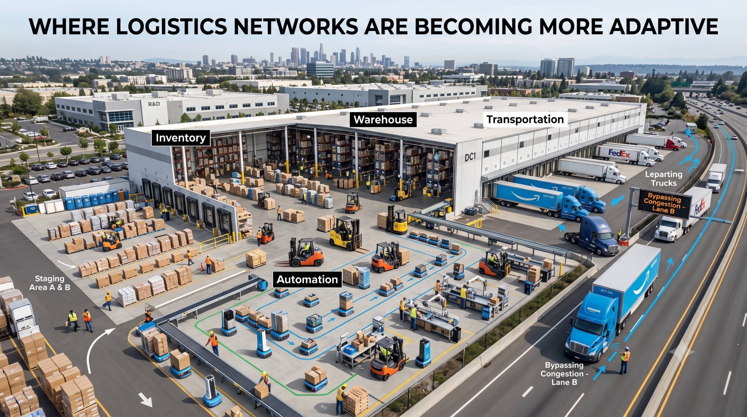 Where Logistics Networks Are Becoming More Adaptive