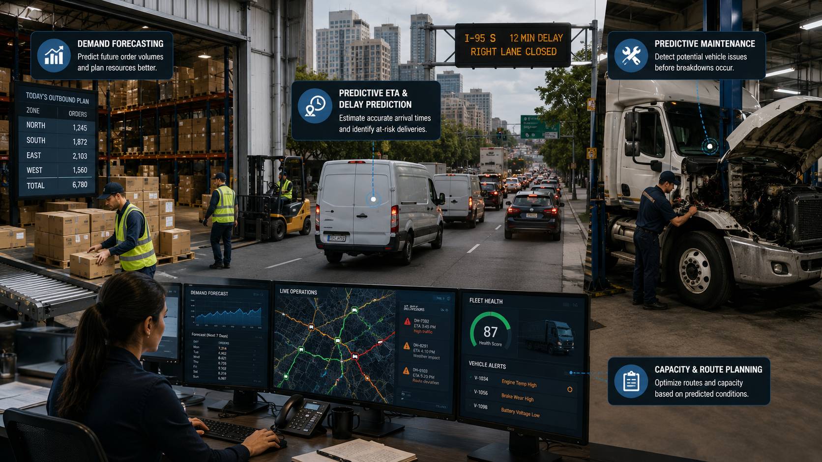 Key Use Cases of Predictive Analytics in Logistics