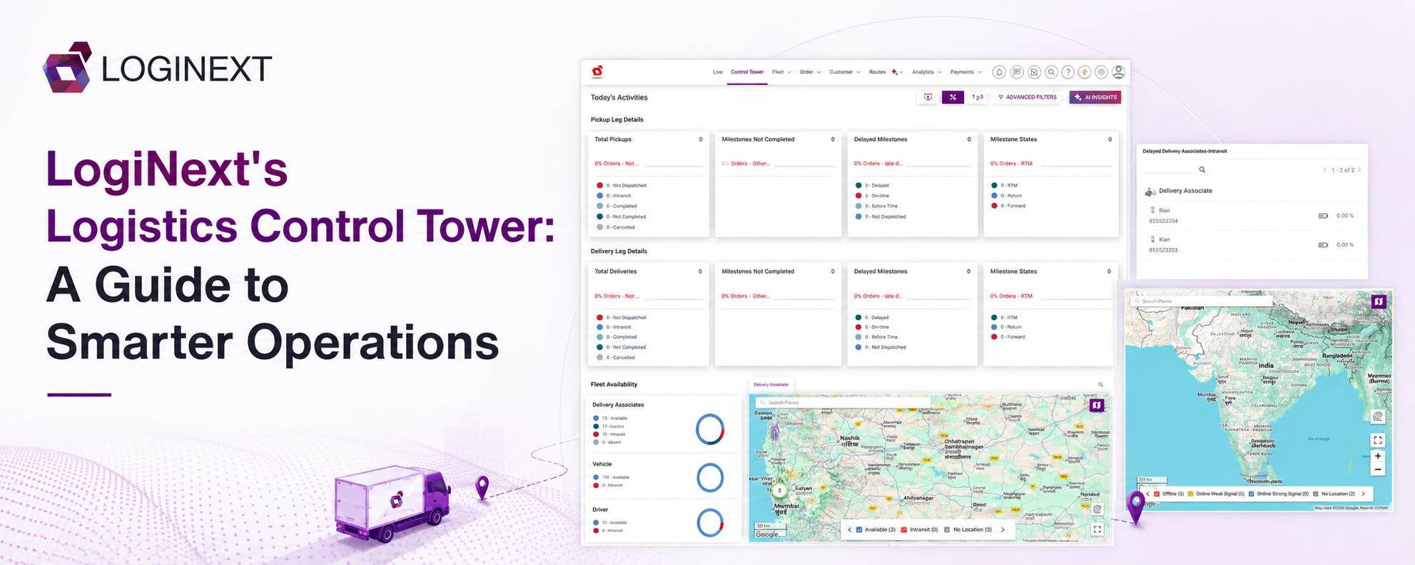 LogiNext's Logistics Control Tower: A Guide to Smarter Operations