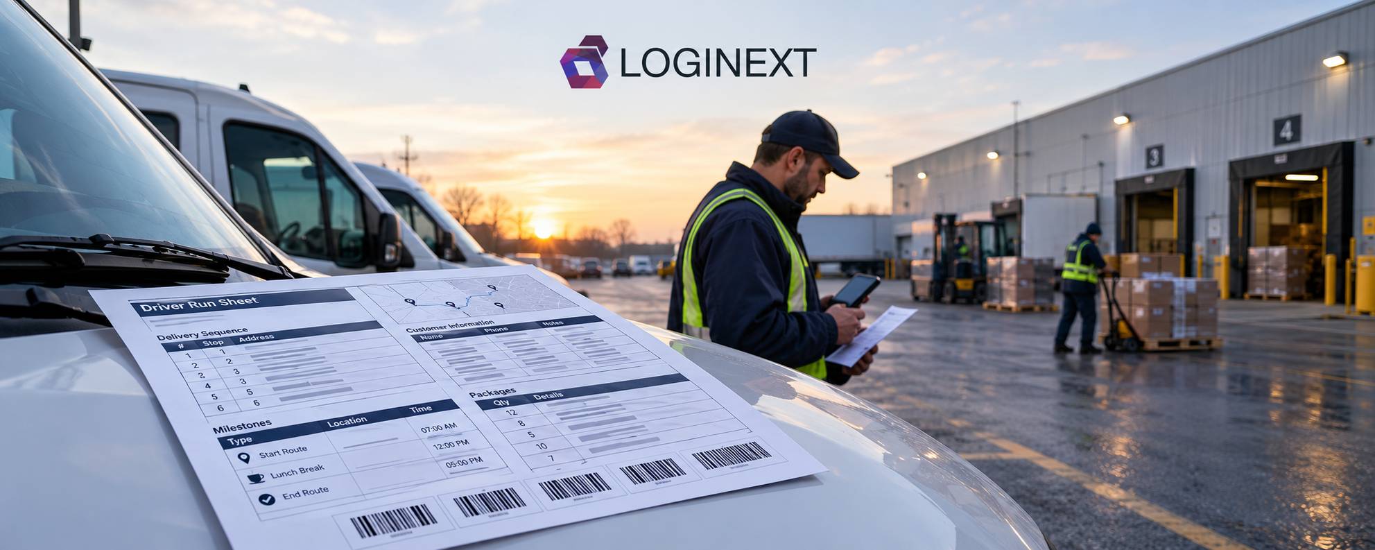 How LogiNext Delivery Software Brings Clarity to Driver Run Sheets