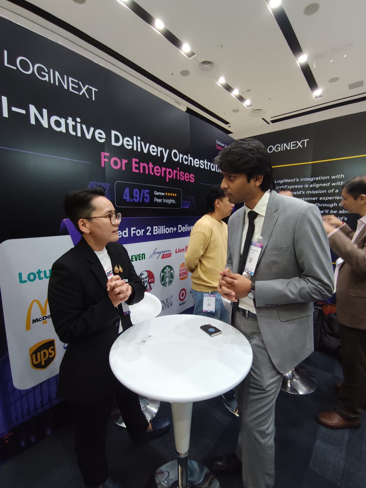 Then the Booth Conversations Got Very Real