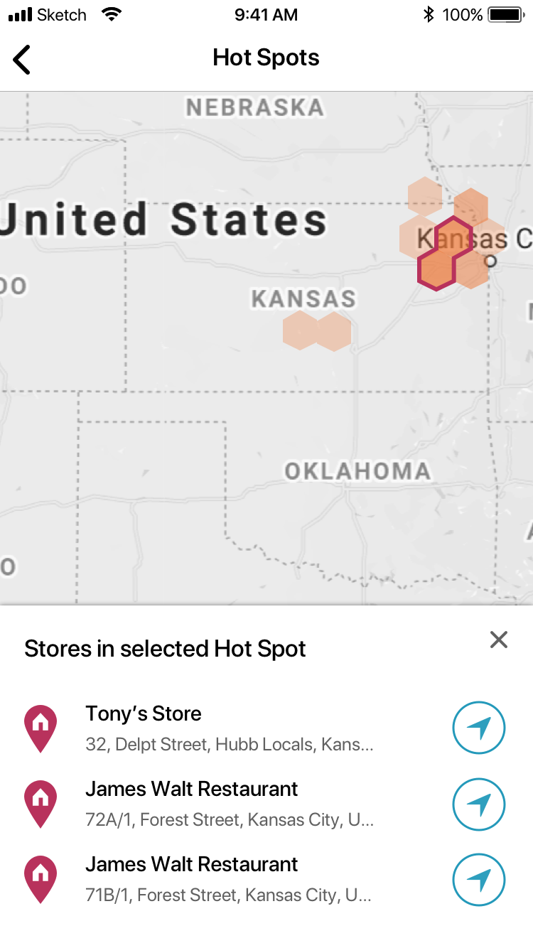 What are Delivery Hotspots in LogiNext?