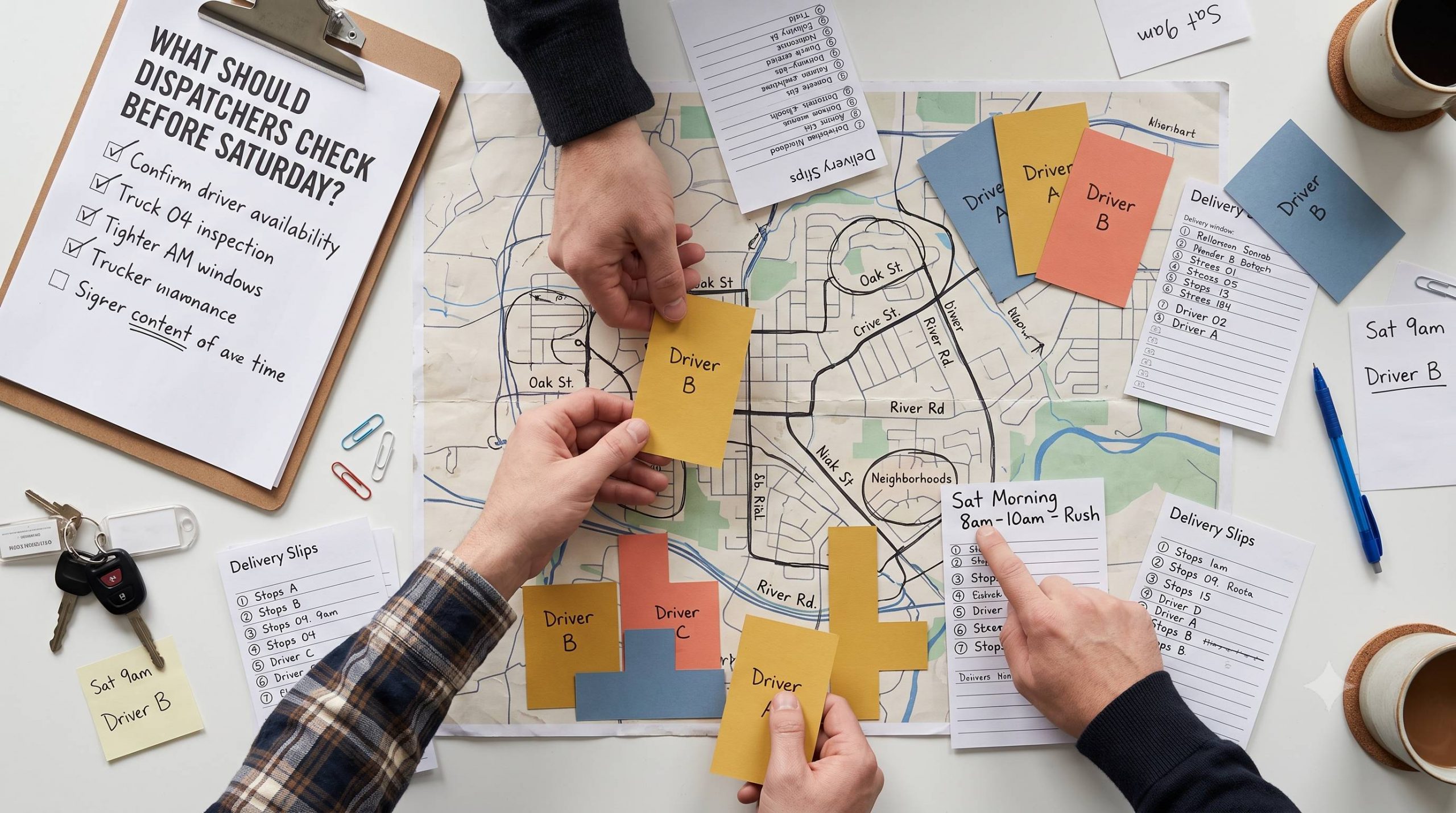 What Should Dispatchers Check Before Saturday?